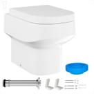 Bacia sanitaria deca carrara convencional kp.60.17 branco gelo + kit instalaçao + assento Bacia sanitaria deca carrara convencional kp.60.17 branco gelo + kit instalaçao + assento