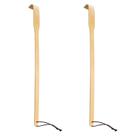 Back Scratcher Renook 2 peças de 42 cm de bambu natural de madeira Back Scratcher Renook 2 peças de 42 cm de bambu natural de madeira