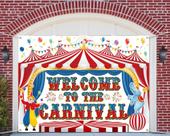 Backdrop Remagr Large Circus Carnival 305x244cm Poliéster