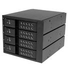 Backplane de rack móvel StarTech.com de 4 compartimentos para HDD de 3,5" Backplane de rack móvel StarTech.com de 4 compartimentos para HDD de 3,5"