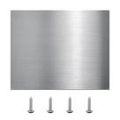 Backsplash de Aço Inoxidável VENFAN 30x24cm para Cozinha
