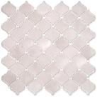 Backsplash Tile STICKGOO Arabesque Peel and Stick Rosa Cinza