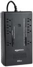 Backup de bateria UPS Amazon Basics 600VA 360W 8 tomadas pretas