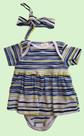bady/vestido com faixa tamanho P