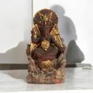 Bafomé Baphomet Incensário Cascata Colorido 18cm - Decoração Mística