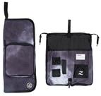 Bag de Baquetas Zildjian Black Rain Cloud média com diversas divisões e padrão top ZXSB00102 (16866)