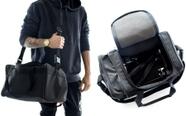 Bag de Pedal Solid Sound Preta para Pedal Duplo ou Simples com Proteção em EVA (4031)