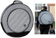 Bag de Pratos Meinl Classic Woven Heather Gray para Pratos até 22 alto padrão de luxo e acabamento