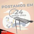Bagageiro Articulado Reto Garupa Bicicleta Aro 20 26 Cromado