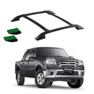 Bagageiro Colado Ranger 1998 a 2012 Preto Cabine Dupla