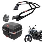 Bagageiro Compatível Yamaha Factor 150 SR2124 +Bauleto E27M Givi