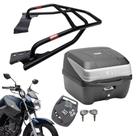 Bagageiro Compatível Yamaha Factor 150 SR2124 +Bauleto T33N Givi