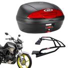 Bagageiro Compatível Yamaha Factor 150 SR2124 +Bauleto T33NT Givi