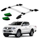 Bagageiro l200 triton 2008 2009 2010 a 2017 alumínio colado