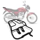Bagageiro Suporte Bauleto Pro Tork Sansão Moto CG 150 Titan 2005 a 2008 Preto Bagageiro Suporte Bauleto Pro Tork Sansão Moto CG 150 Titan 2005 a 2008 Preto