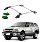 Bagageiro Teto Blazer 2000 2001 2002 2003 2004 Prata Colado