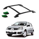Bagageiro Teto Clio 2009 2010 2011 2012 2013 Preto Colado