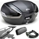 Bagageiro Tracer 900gt 20 Scam+ Baú Givi V47 Base M5 Encosto