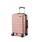 Bagagem de mão Amazon Basics Hardside 21 polegadas em ouro rosa