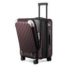 Bagagem de mão LEVEL8 Grace Airline aprovada pela companhia aérea 20" vermelha Bagagem de mão LEVEL8 Grace Airline aprovada pela companhia aérea 20" vermelha