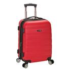 Bagagem Rockland Melbourne Hardside Expansível Spinner Vermelha