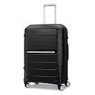 Bagagem Samsonite Freeform Hardside expansível de 24 polegadas preta