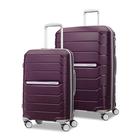 Bagagem Samsonite Freeform Hardside expansível roxa de 2 peças