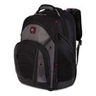 Bagagem Wenger Synergy 45 cm preta/cinza com bolso para laptop