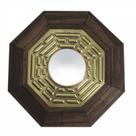 Baguá do Céu Posterior com Espelho Convexo 18cm - Quadro Feng Shui Baguá do Céu Posterior com Espelho Convexo 18cm - Quadro Feng Shui