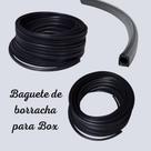 Baguete de borracha para box acrílico