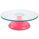 Bailarina De Vidro Premium Rosa - Silver