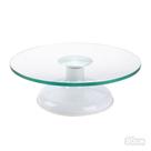 Bailarina Giratória Profissional De Vidro Para Decorar Bolos - Branca SILVER CHEF - 7591543119906