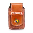 Bainha Porta Celular Rústica Atrevidu's Country Couro Brasil