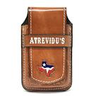 Bainha Porta Celular Universal Atrevidu's Country Em Couro