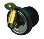 Baitwell Plugs Sea-Dog 520094-1 Neoprene de latão ajustável