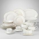 Baixela e Serviço Jantar Camelia 48pç Porcelana L'Hermitage