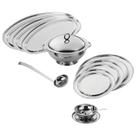 Baixela Valenza Inox 10 Peças Riva