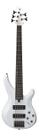 Baixo 5 Cordas Ativo Yamaha Trbx305 White Acabamento do corpo Envernizado Cor Branco Orientação da m