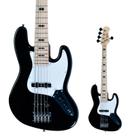 Baixo 5 Cordas Jazz Bass Shelter SHJB755 PRO BK Preto Baixo 5 Cordas Jazz Bass Shelter SHJB755 PRO BK Preto