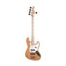 Baixo sx sjb755 jazz bass 5c passivo em ash natural