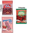 Bala 3 Sabores Diferentes p/ Enfeite Sacolinha de Natal Mimo