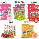 Bala Azedinha BOLIX Sabores de Frutas Tubetes/ Lembrancinhas/ Atacado 10,5KG Bala Azedinha BOLIX Sabores de Frutas Tubetes/ Lembrancinhas/ Atacado 10,5KG
