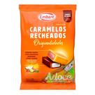 Bala caramelo recheado originalidades sortidos 600g embaré