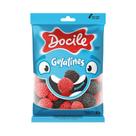 Bala de Gelatina Amoras 12 Pacotes de 80gr Cada - Docile Bala de Gelatina Amoras 12 Pacotes de 80gr Cada - Docile