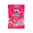 Bala de Gelatina Beijos Sabor Morango 90G - Fini Bala de Gelatina Beijos Sabor Morango 90G - Fini