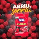 Bala de Gelatina Fini Amoras Display 180g 12 unidades de 15g