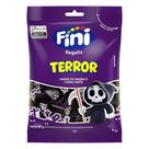 Bala de Gelatina Fini Terror Sabor Amoras e Capim Limão 80g
