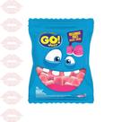 Bala de Gelatina Go Jelly Beijos Morango 70g Caixa 12 Unidades
