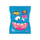 Bala de Gelatina Go Jelly Beijos Morango 70g Caixa 6 Unidades
