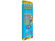 Bala de Gelatina Tubes Twister - Frutas Silvestres e Nata 27g Pack 24 Unidades